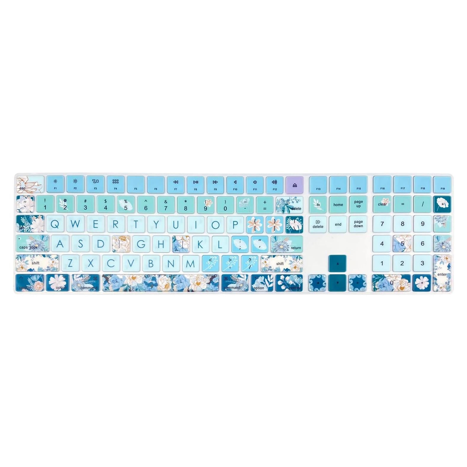 Funda de Teclado Silicona Apple iMac MQ052LL/A US Peonía