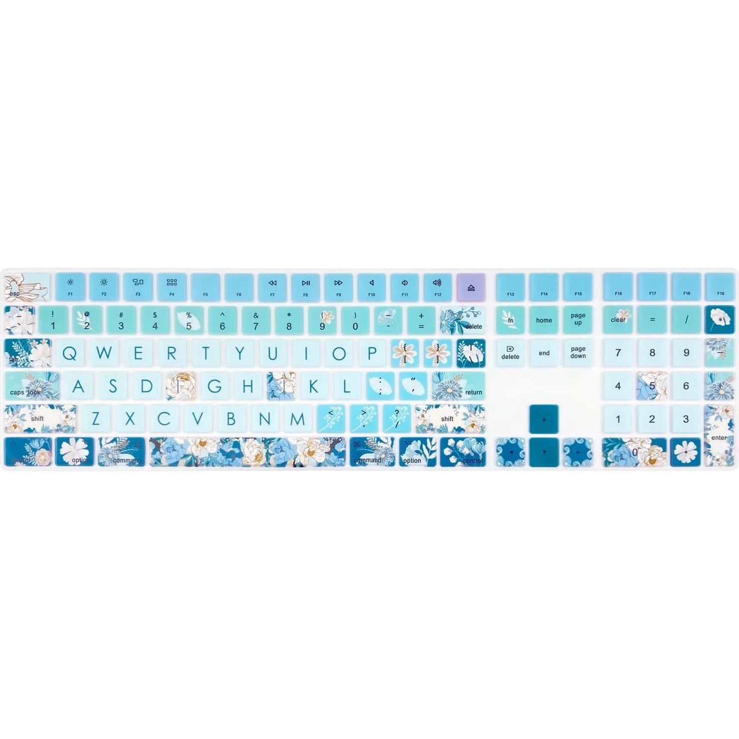 Funda de Teclado Silicona Apple iMac MQ052LL/A US Peonía