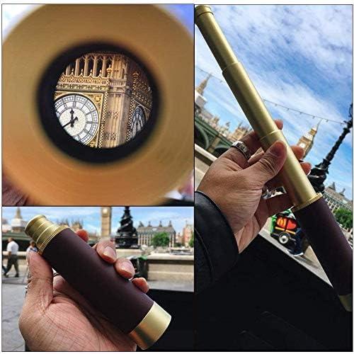 Telescopio Pirata Retro 25x30mm con Brújula y Estuche