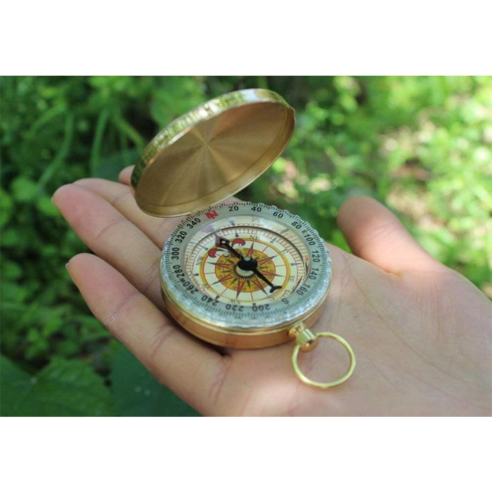 Telescopio Pirata Retro 25x30mm con Brújula y Estuche