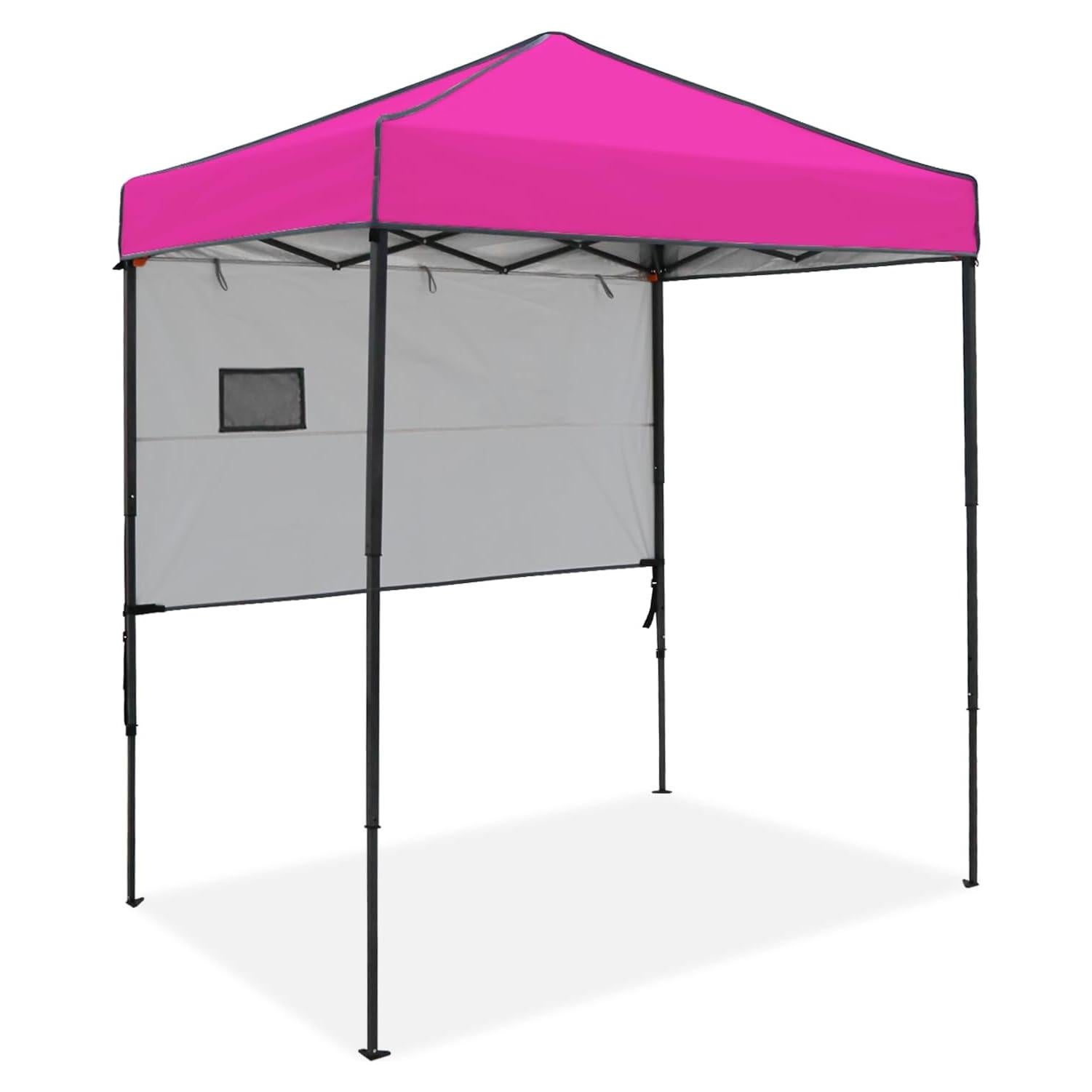 Carpa Instantánea COOS BAY 6x4 Rosa con Pared Solar Ajustable