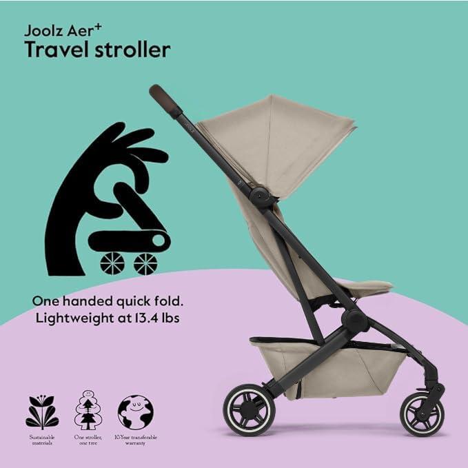 Carrito de Viaje Joolz Aer+ Plegable para Bebé hasta 22 kg
