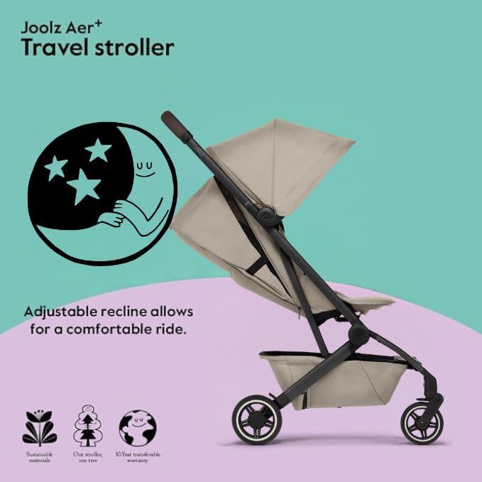 Carrito de Viaje Joolz Aer+ Plegable para Bebé hasta 22 kg