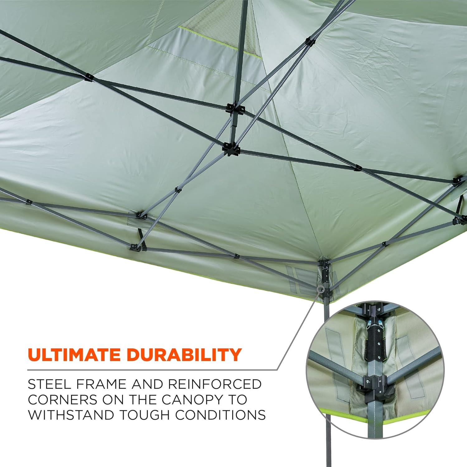 Carpa Plegable Ergodyne SHAX 6053 3m x 3m Totalmente Cerrada