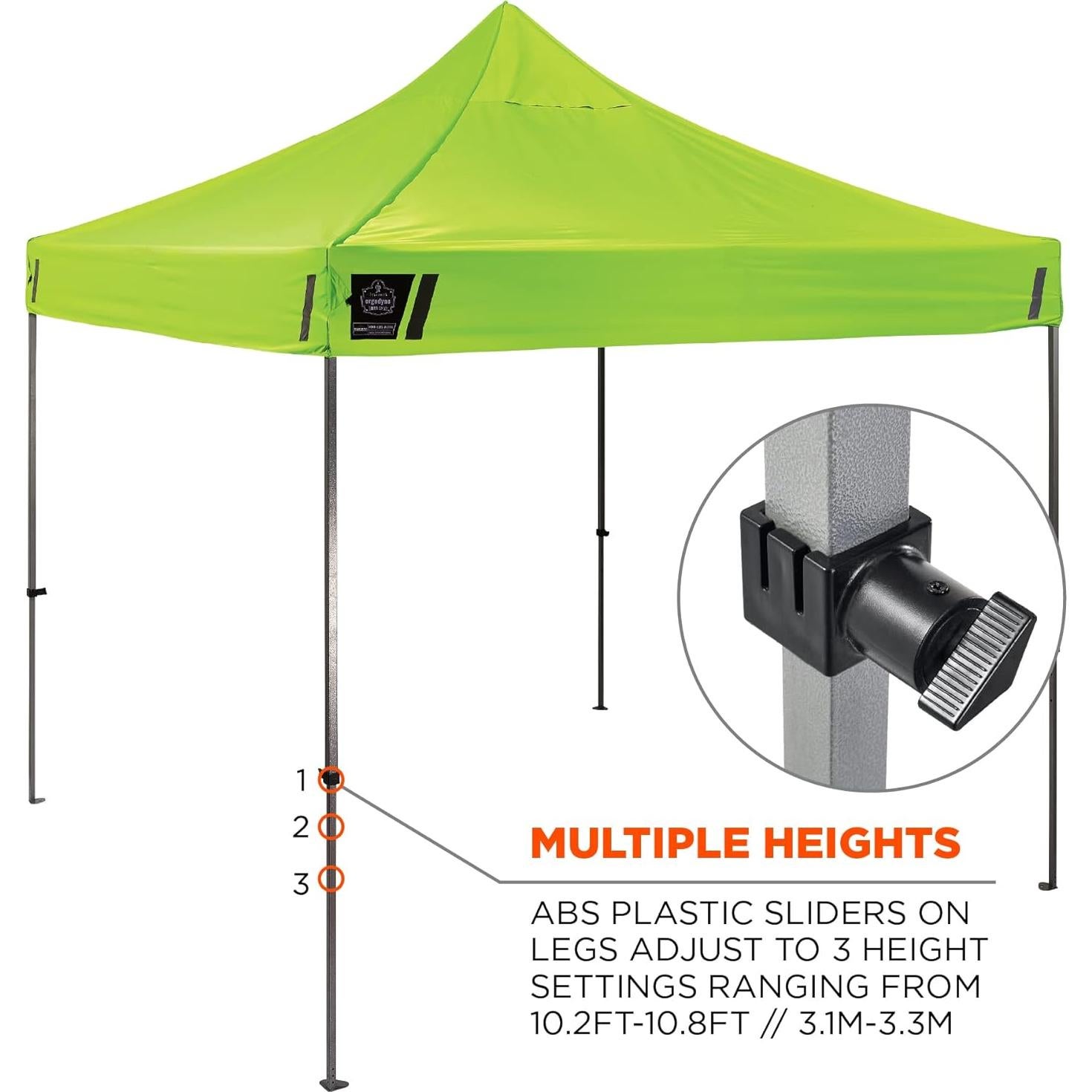 Carpa Plegable Ergodyne SHAX 6053 3m x 3m Totalmente Cerrada