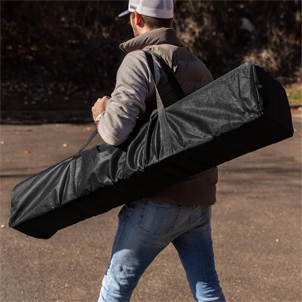 Carpa Plegable Flash Furniture 8x8 Blanca Resistente al Agua