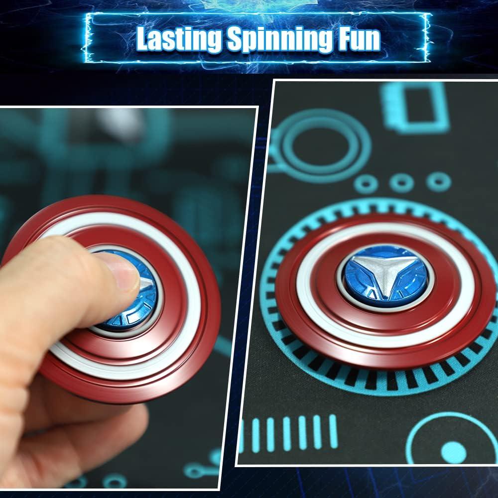 Spinner Antiestrés Transformable Amarlozn - Juguete de Metal 2 Piezas