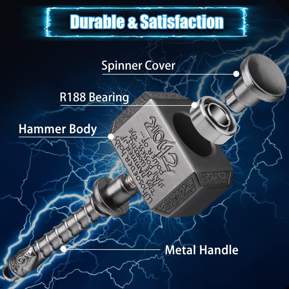 Spinner Antiestrés Transformable Amarlozn - Juguete de Metal 2 Piezas