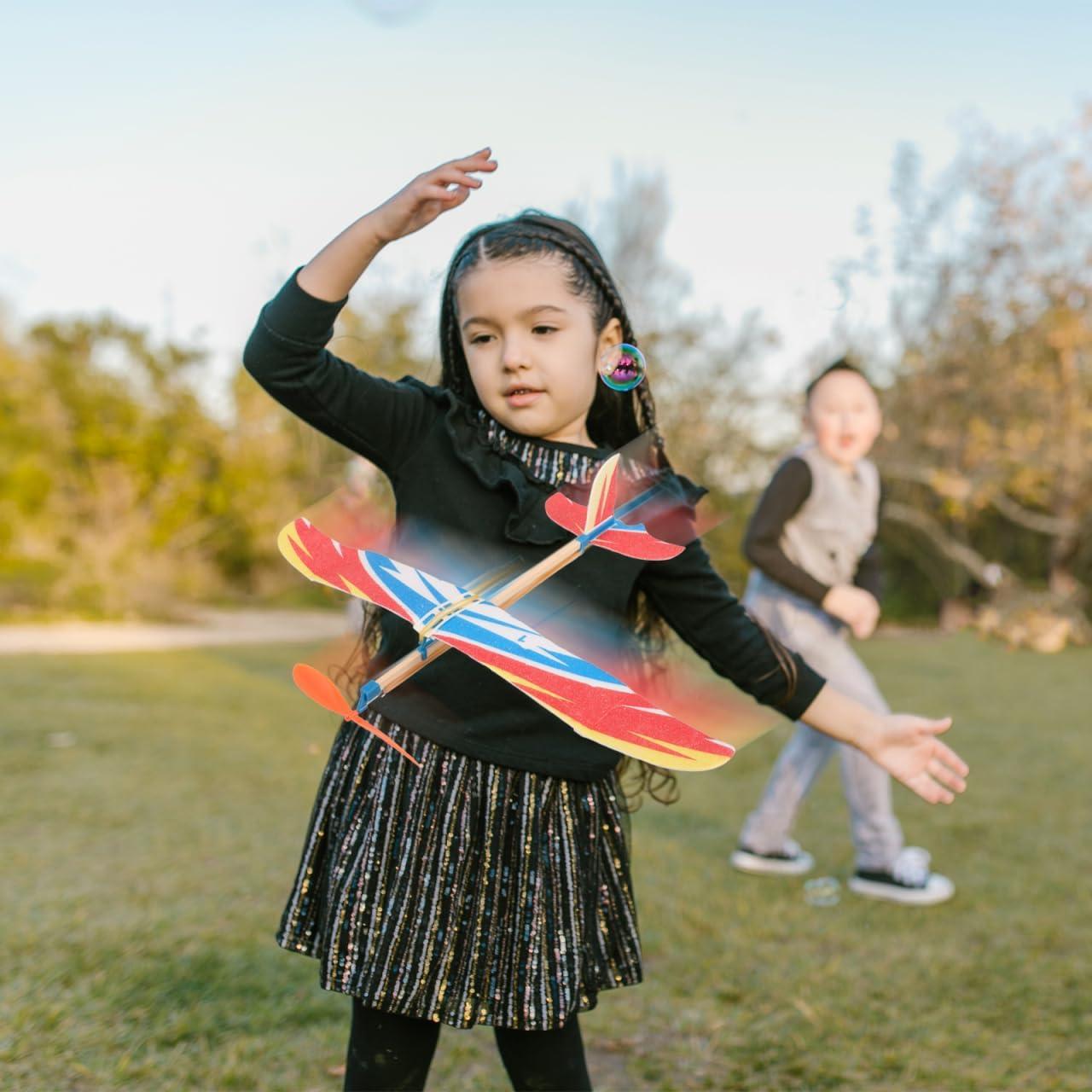 10 Piezas Juguete de Avión de Madera NUOBESTY 40.96x30.99cm