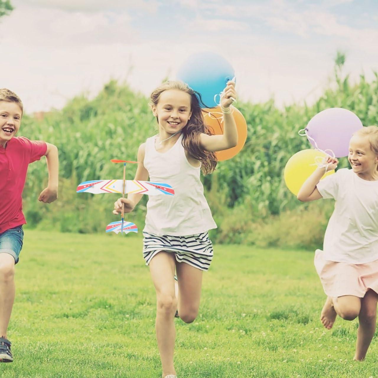 10 Piezas Juguete de Avión de Madera NUOBESTY 40.96x30.99cm