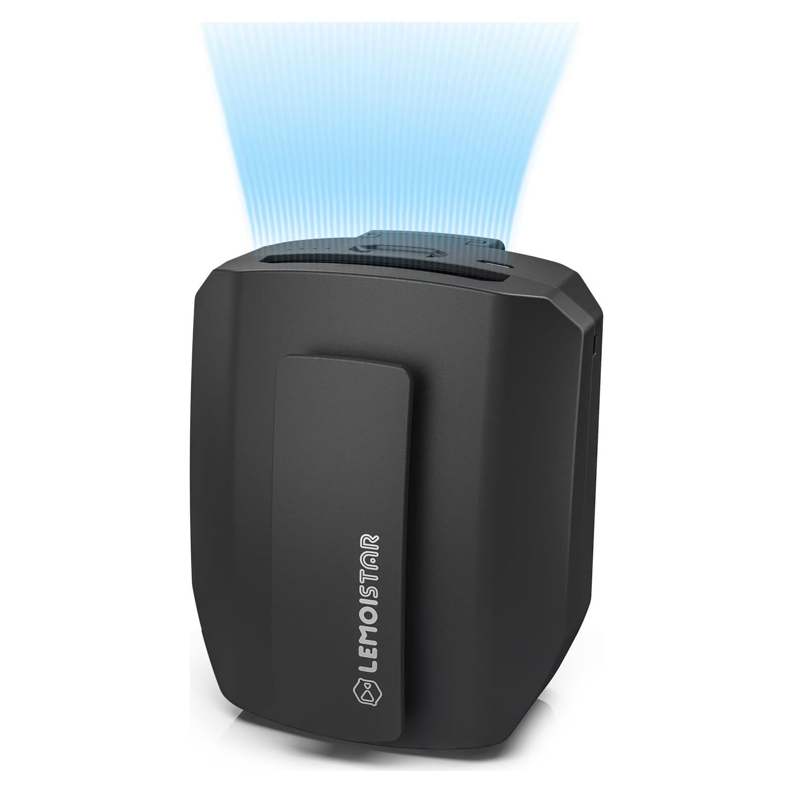 Ventilador Portátil LEMOISTAR 3 en 1 Recargable USB 5000mAh
