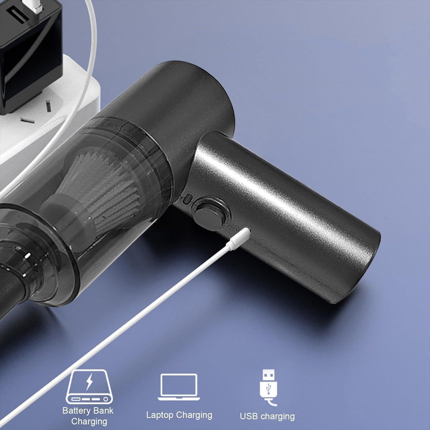 Aspiradora de Mano Inalámbrica LSLCQW 120W 4500Pa 5 Accesorios