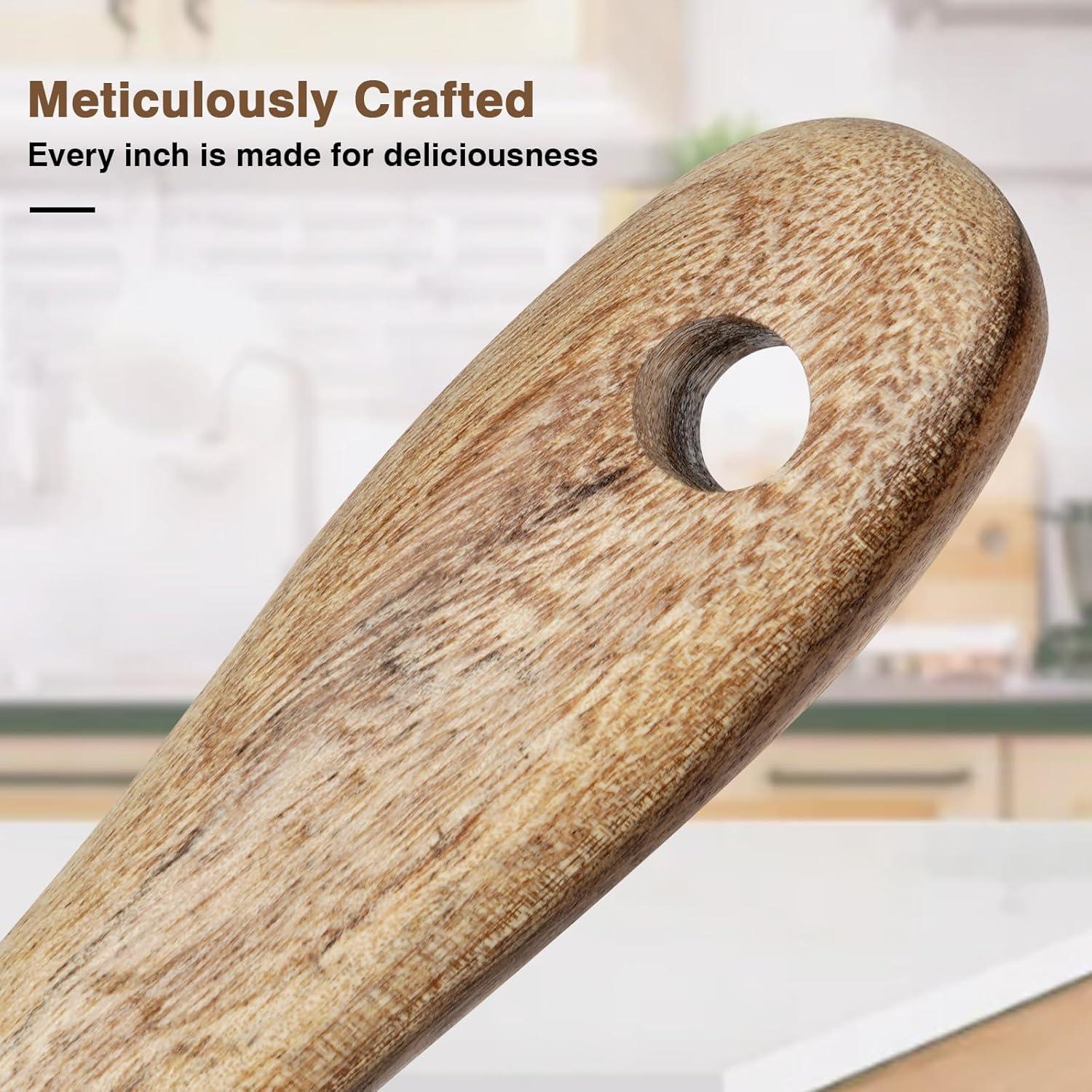 Espátula de Madera MYRAINBOW para Masa Madre 30.1cm