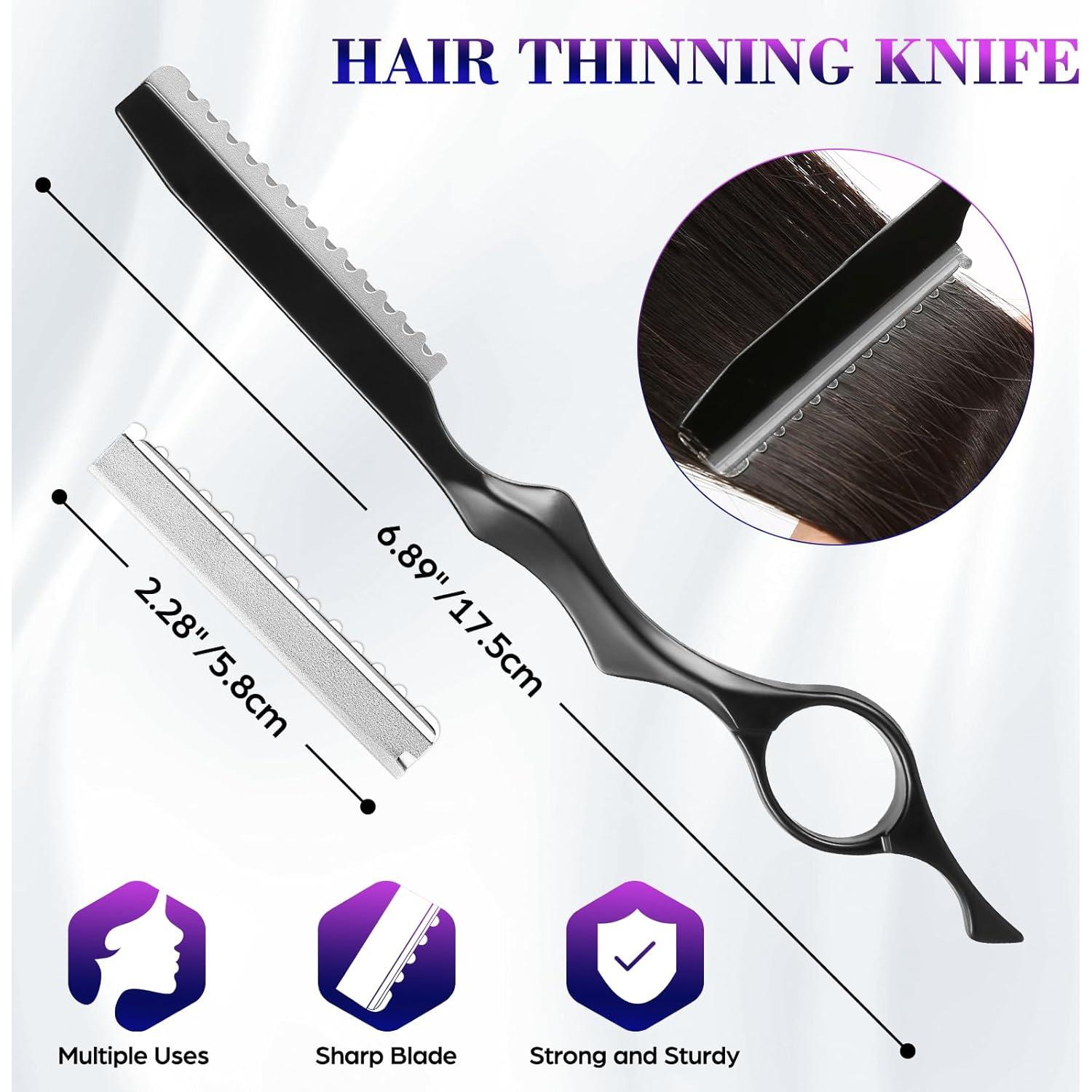 Tijeras de Cabello Wenshall 17.5 cm Profesionales Púrpura