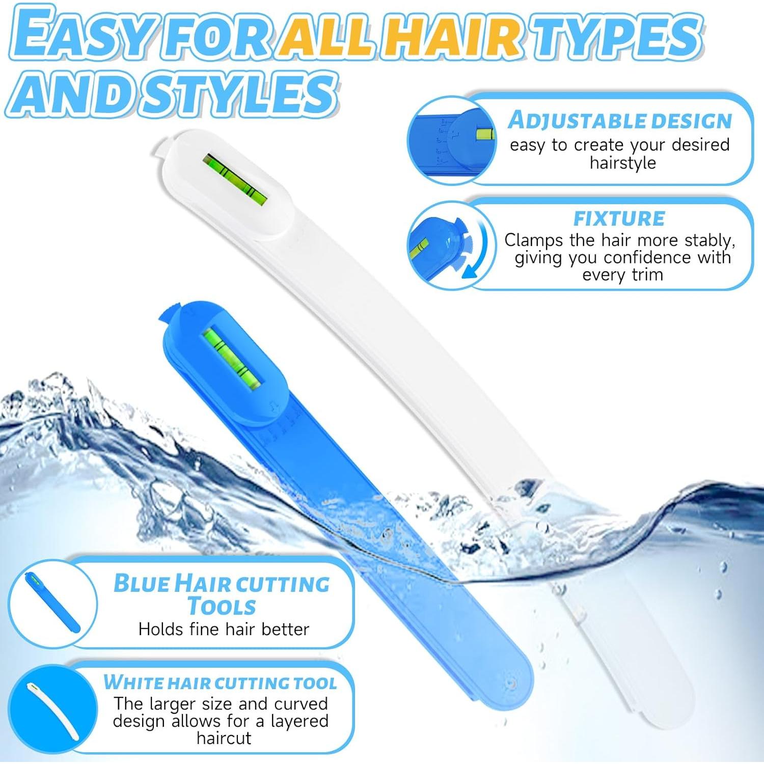 Kit de Corte de Cabello DIY TagRecove con Clips y Guía