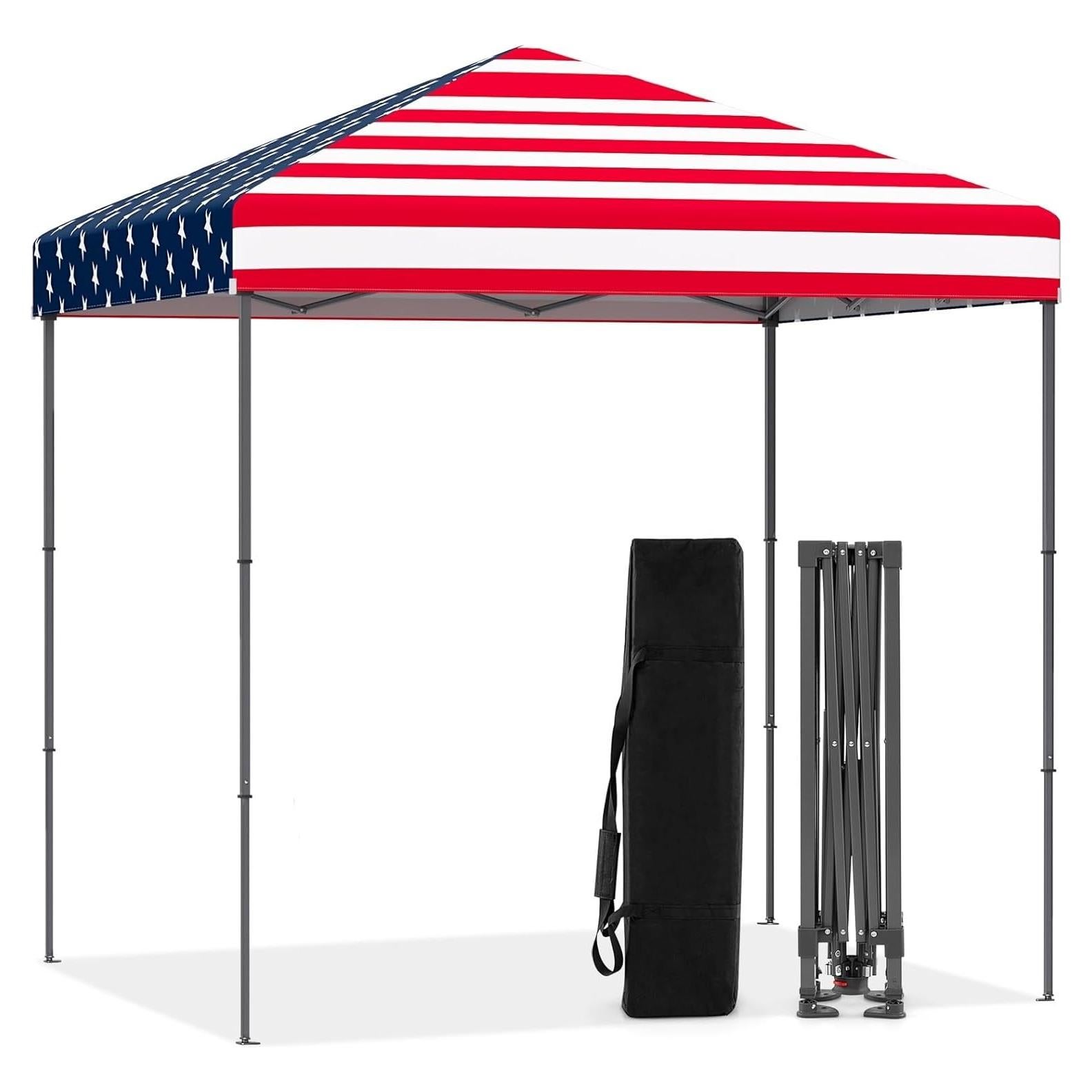 Carpa Plegable Goplus 2.5x2.5m Pop-Up Resistente al Agua