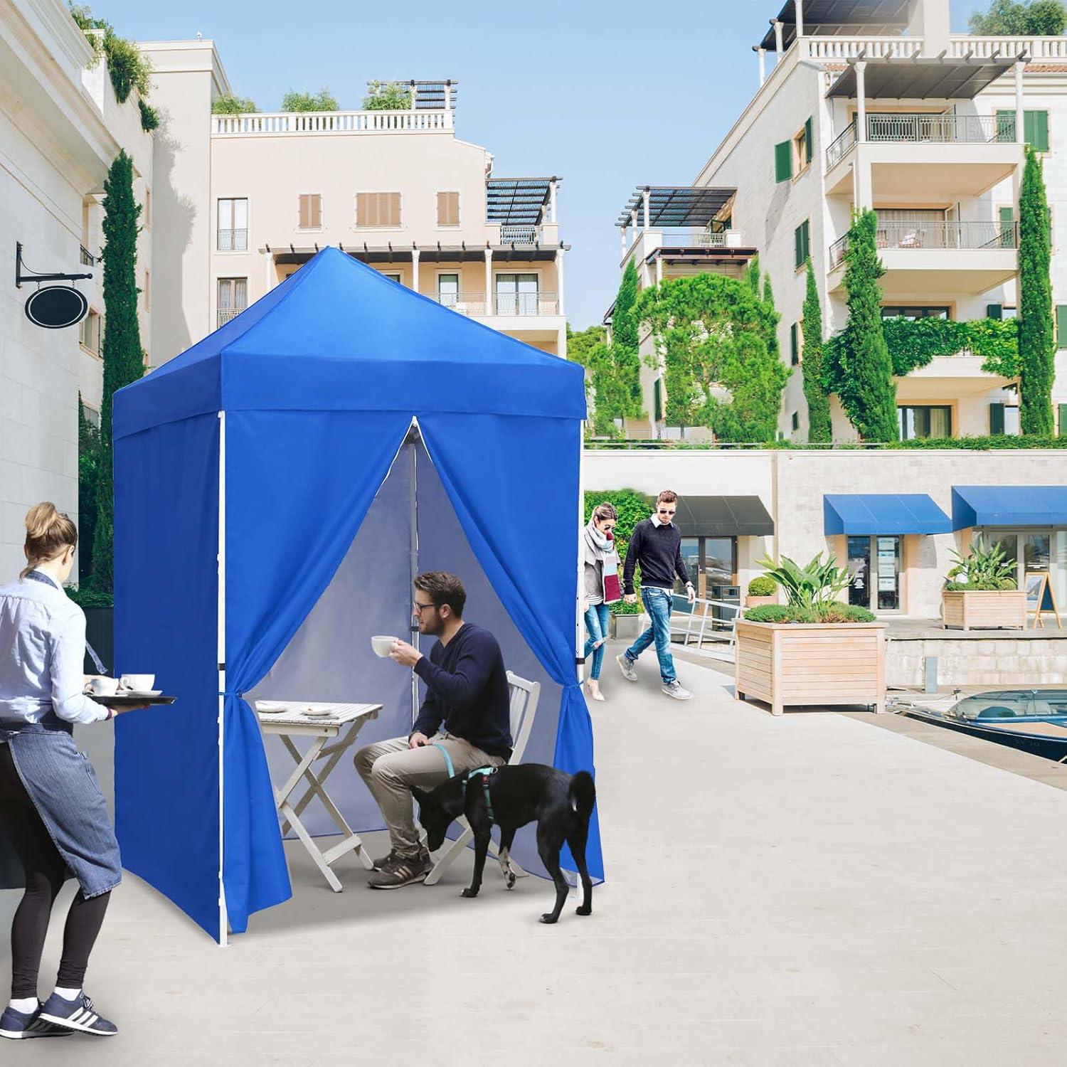 Carpa Instantánea EAGLE PEAK 150x150 cm Azul para 2-3 Personas