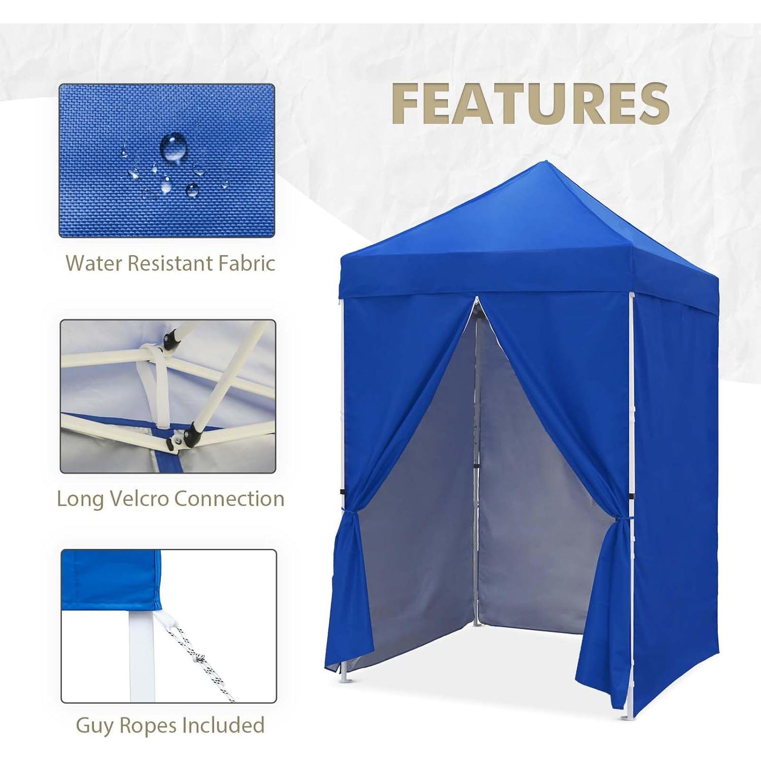 Carpa Instantánea EAGLE PEAK 150x150 cm Azul para 2-3 Personas