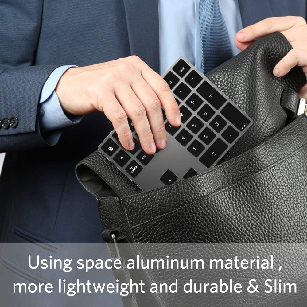 Teclado Numérico Bluetooth JOYEKY Recargable USB-C 34 Teclas