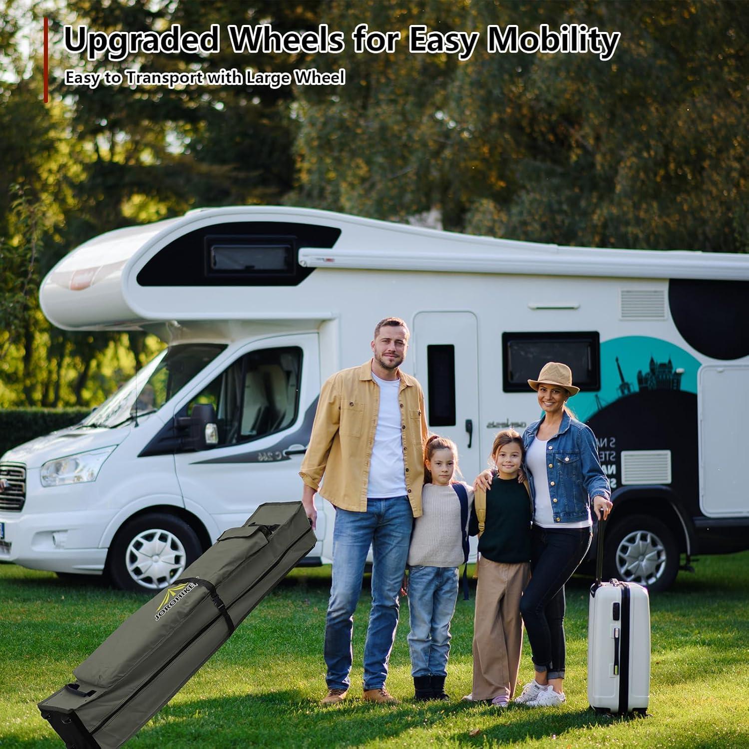 Bolsa de Transporte con Ruedas Jorohiker para Carpa 10x10