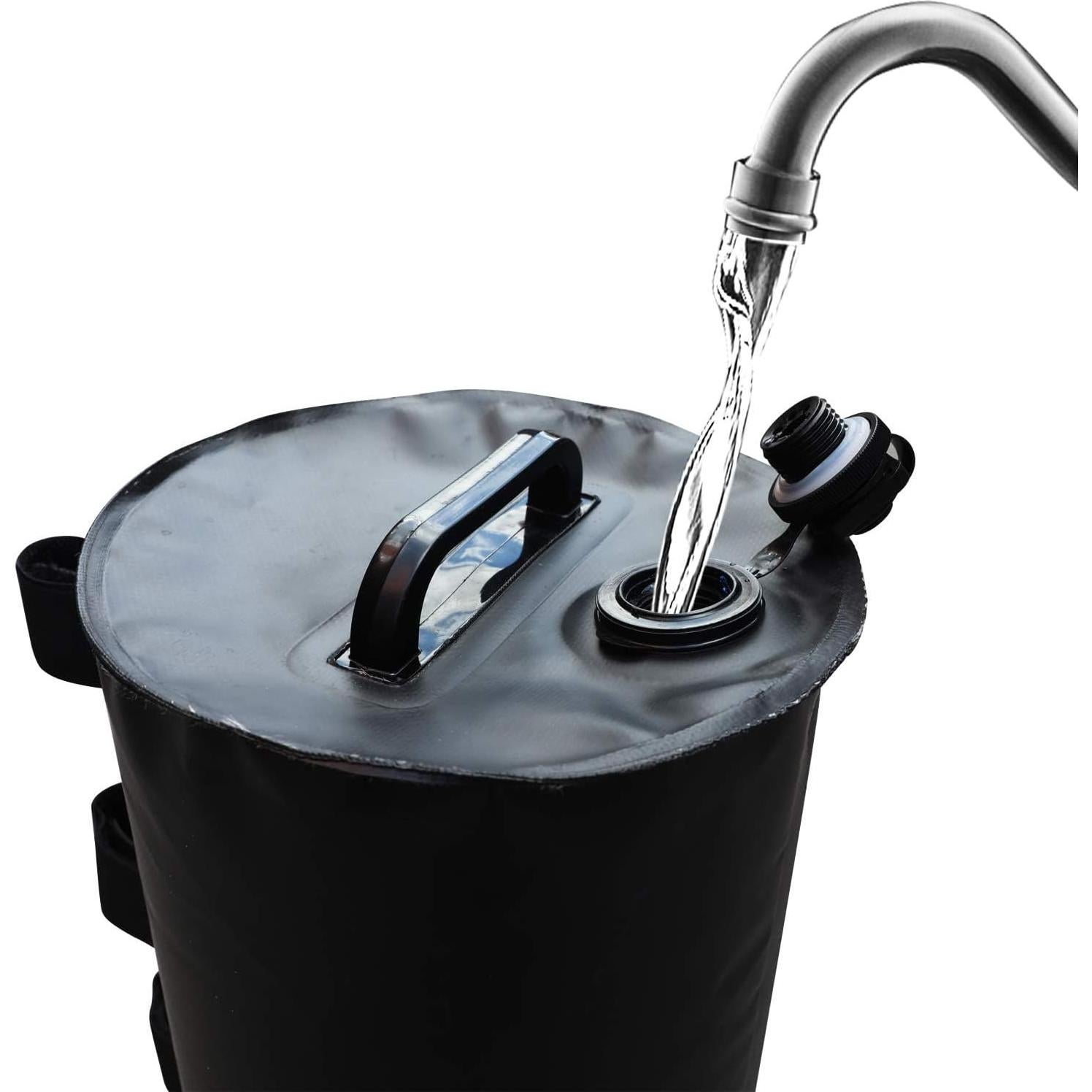 Bolsa de Pesas para Carpa de Agua ABCCANOPY 10L Negra