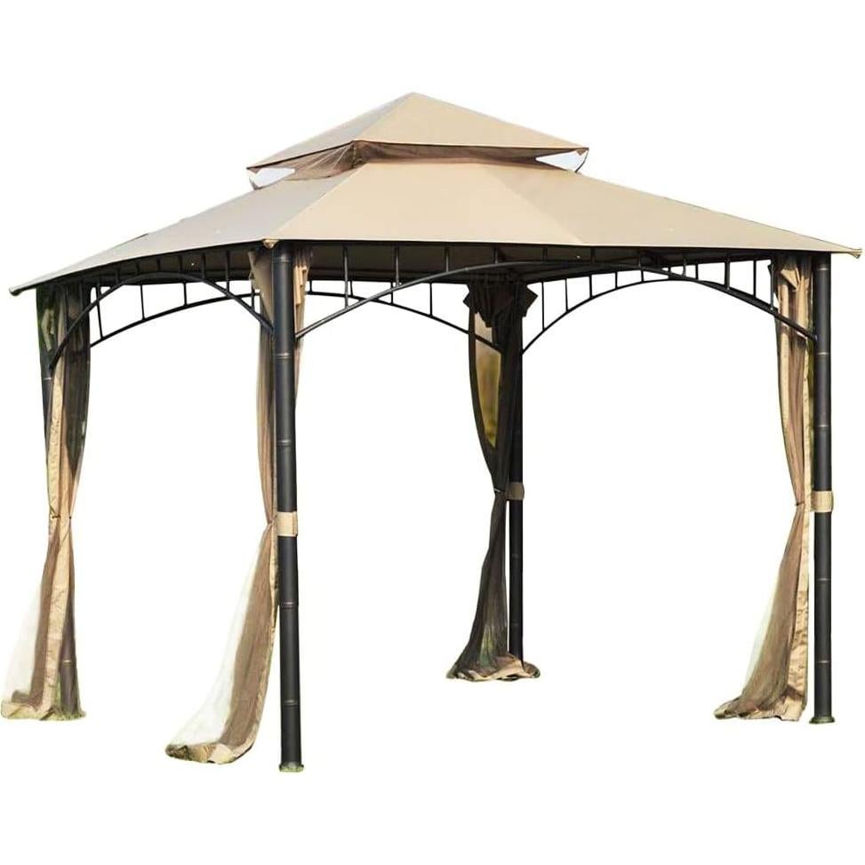 Malla de Mosquito de Reemplazo OnTheWay 3x3m para Gazebo