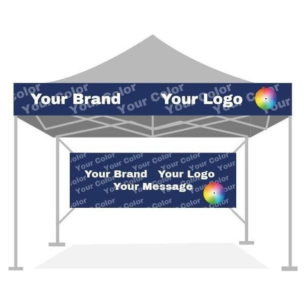 Banner Personalizable 3.05x1.22m y Valance Opcional Must NY