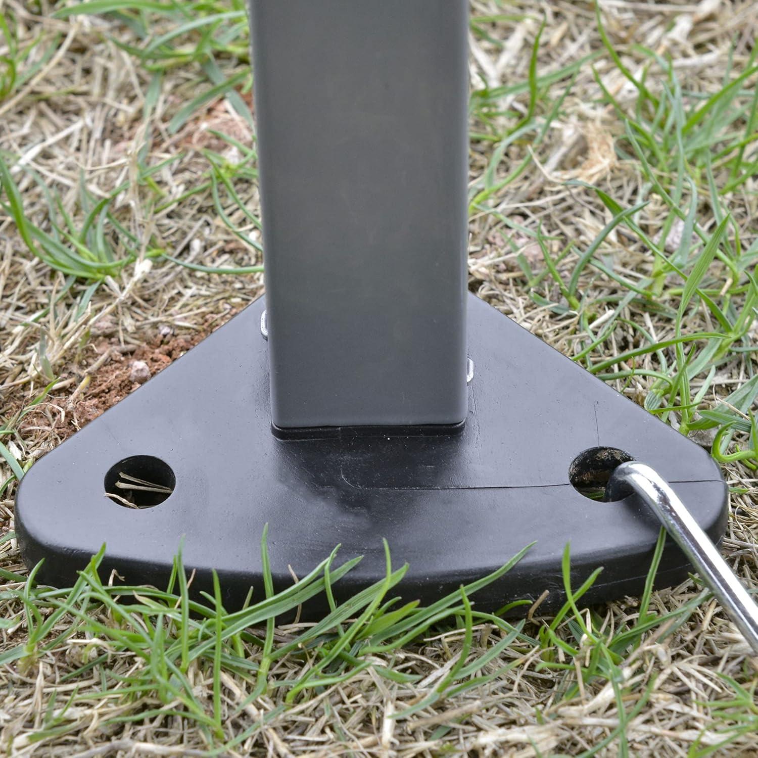 Carpa Plegable Outsunny 3.81x3.20m con Paredes de Malla