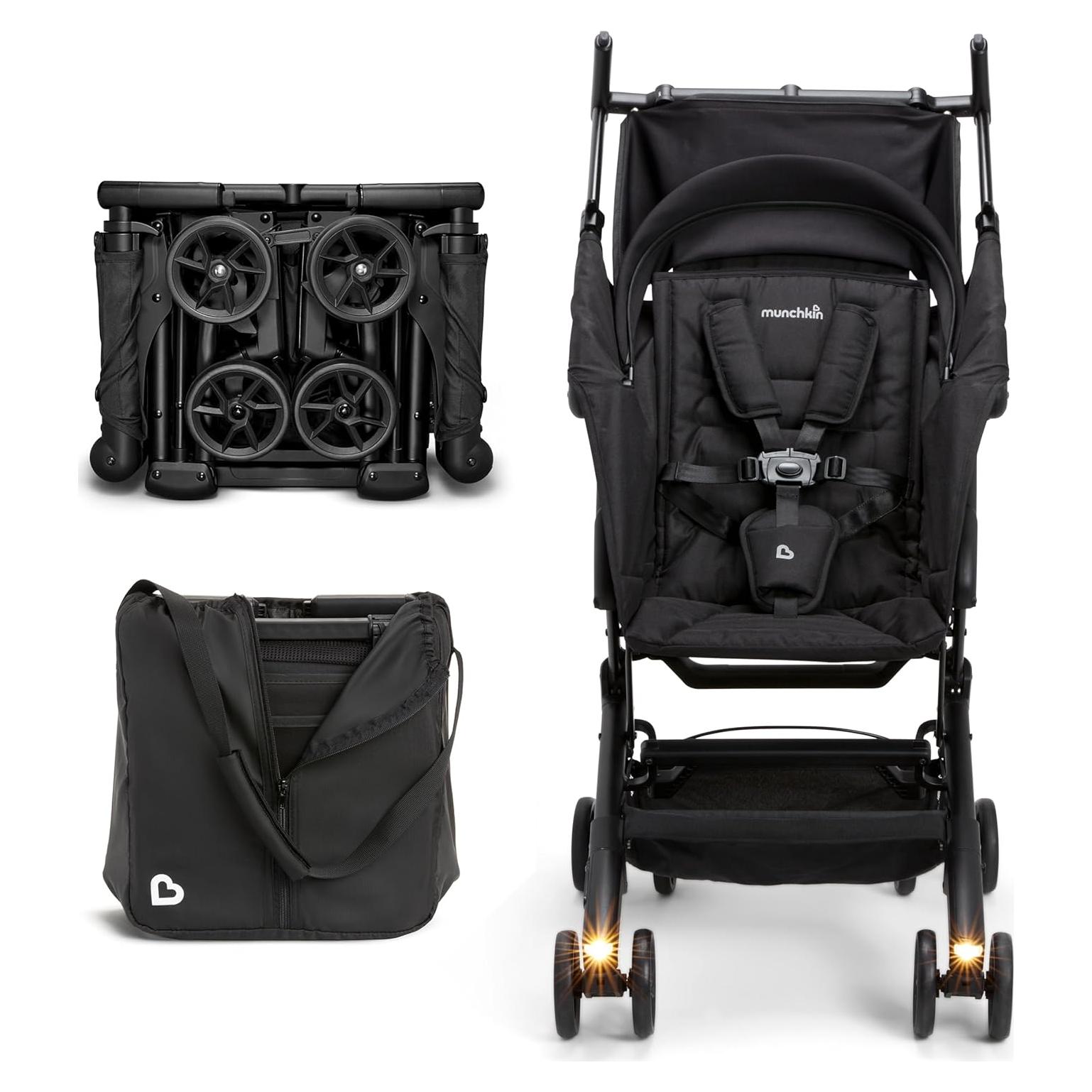 Carrito de Viaje Munchkin Night Owl Compacto con Luces
