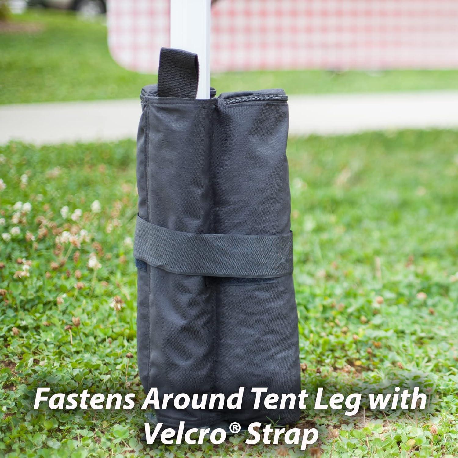 Bolsas de peso King Canopy INAWB400 para toldo instantáneo, 4 unidades