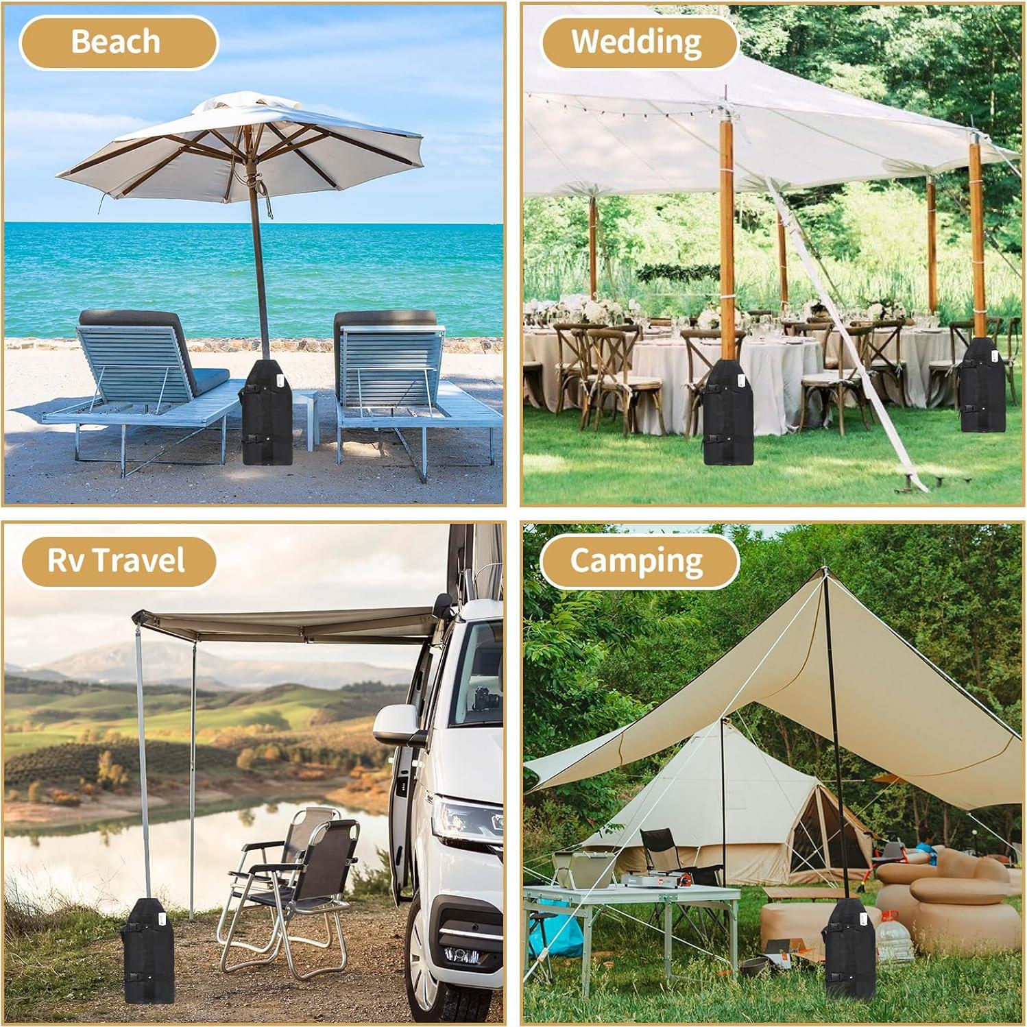 Juego de 4 Bolsas de Arena para Carpa Leader Accessories