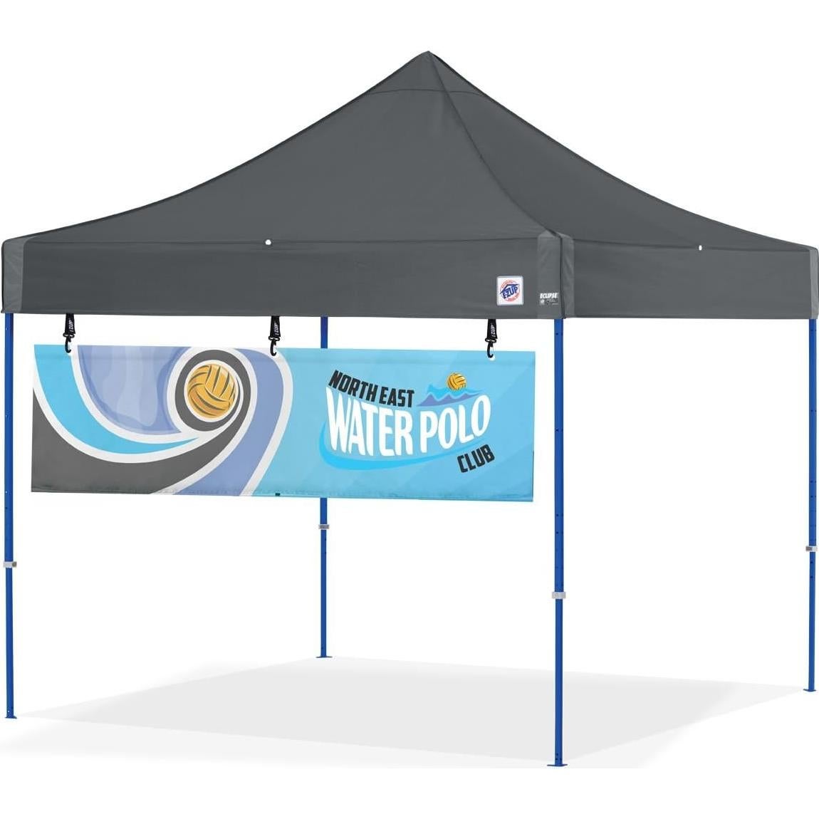 Clips Colgantes E-Z UP para Carpa, Juego de 5, Negro