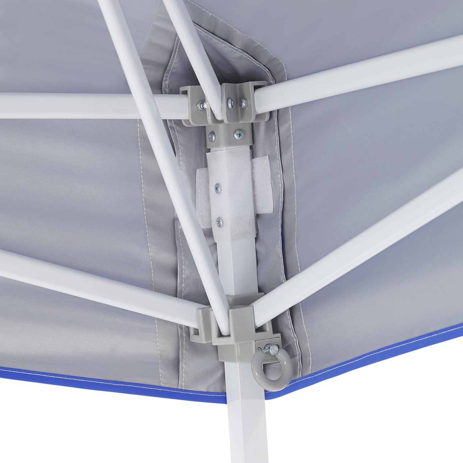 Toldo E-Z UP Vista 12' x 12' Azul Real con Bolsa y Picos