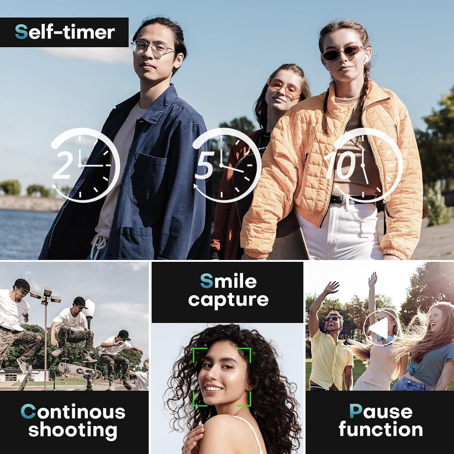 Cámara Digital STUOGYUM DC402-AF 4K 48MP Zoom 16X