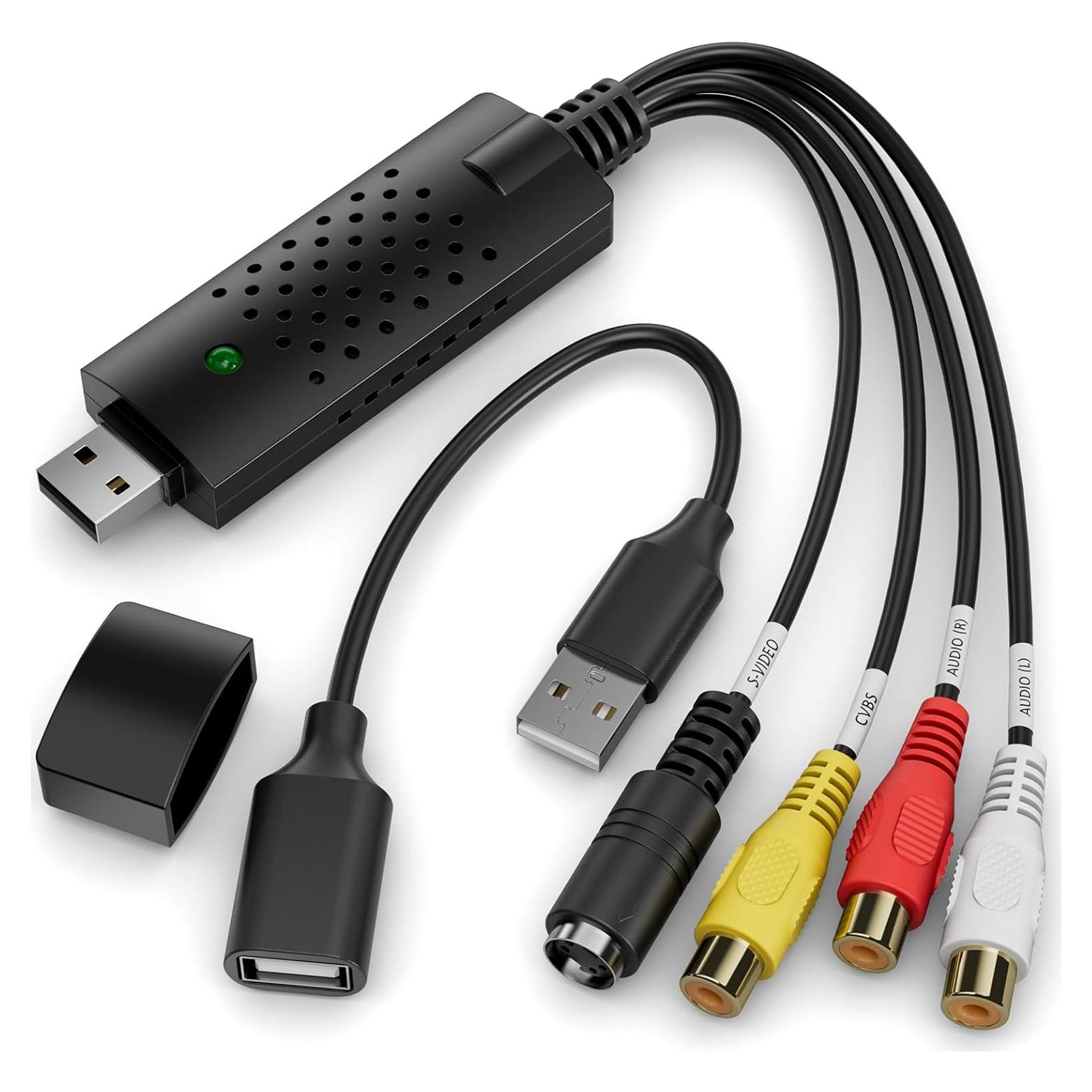 Convertidor de VHS a Digital DigitPro USB 2.0 RCA