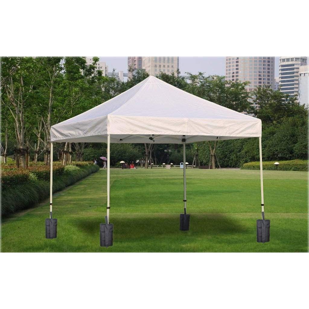 Bolsas de peso para toldo CACTIYE, 6 unidades, 20x50 cm, Negro