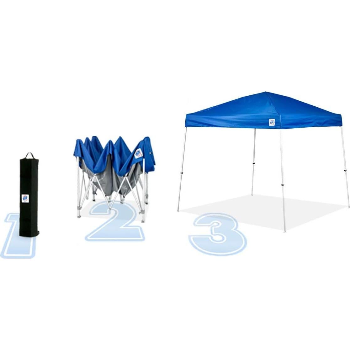 Refugio Instantáneo E-Z UP Sierra II 3.05m x 3.05m Azul