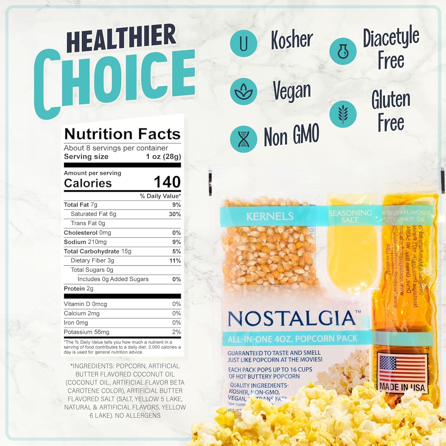 Paquete de Palomitas Nostalgia 24x113.4g - Cine en Casa