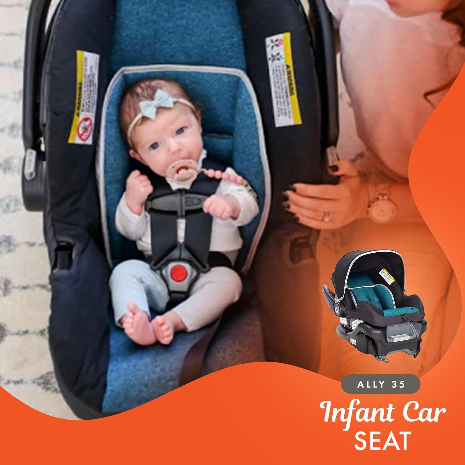 Sistema de Viaje Baby Trend Tango con Asiento Ally, Veridian