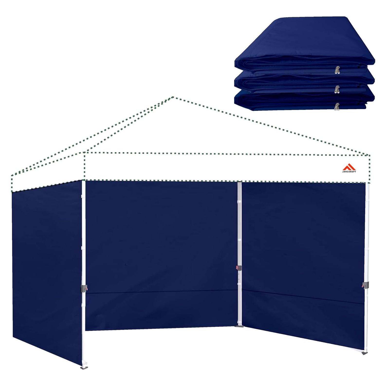 Pared Lateral Azul Marino JANCANOPY 200x366 cm Impermeable