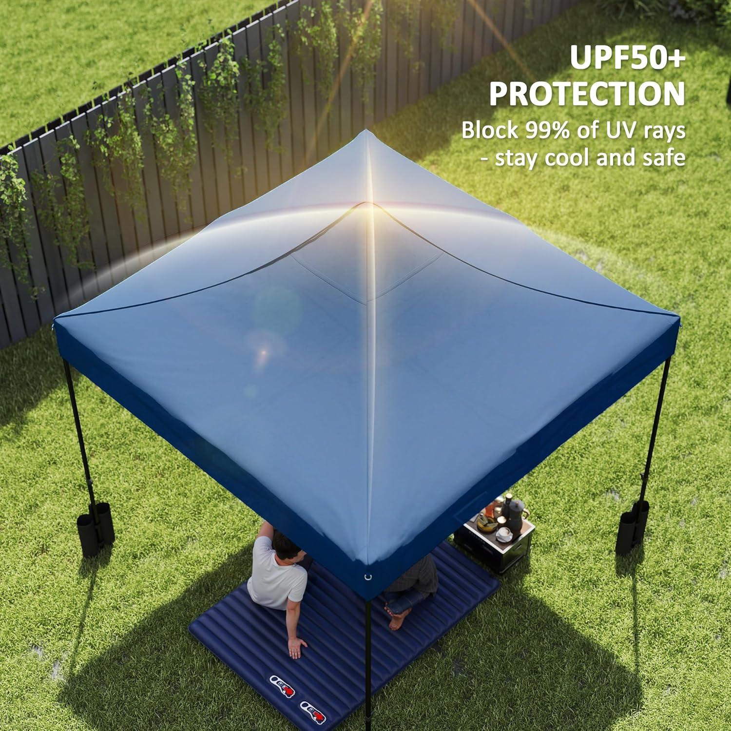 Carpa de Repuesto 10x10 MATONELL Azul Impermeable UV