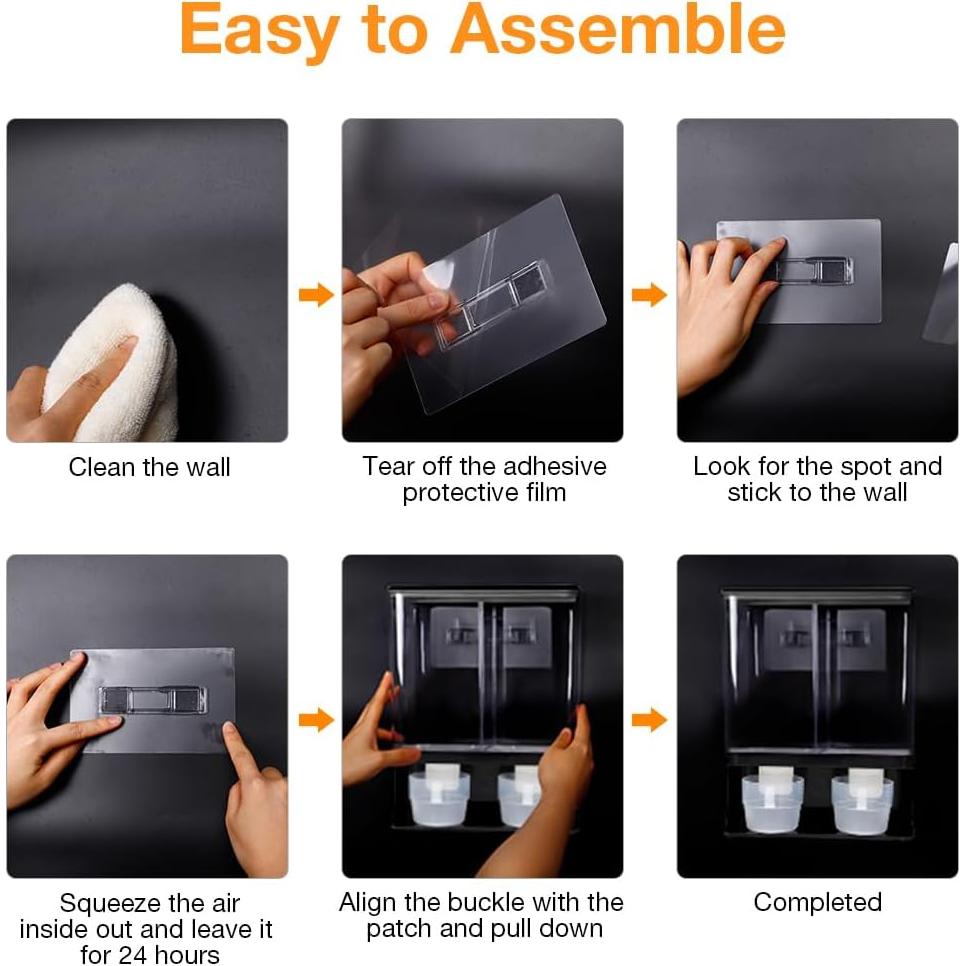 Dispensador de Perlas Aromatizantes Conwomin Negro 24.5x9.5x30.9 cm