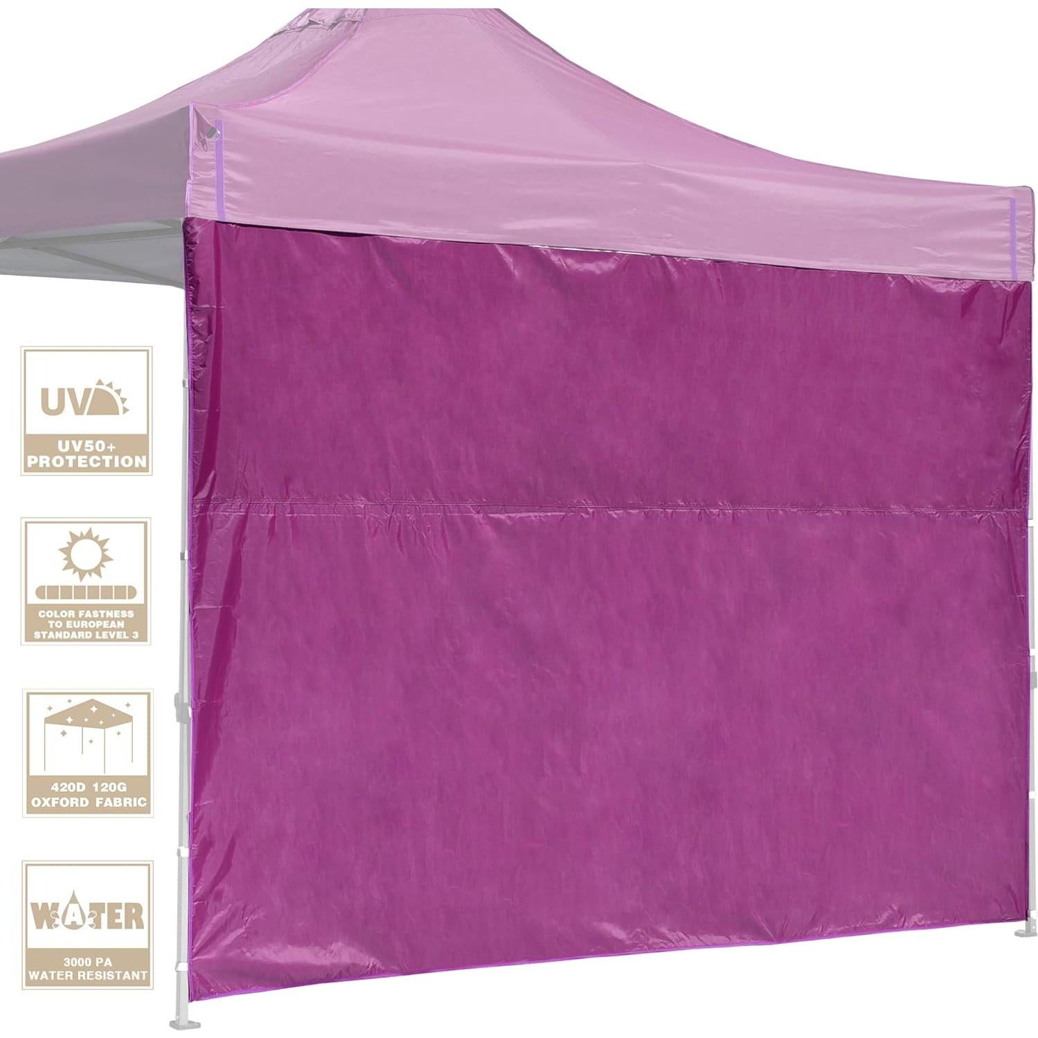 Panel Lateral Universal Instahibit 3.05x3.05m UV50+ Violeta