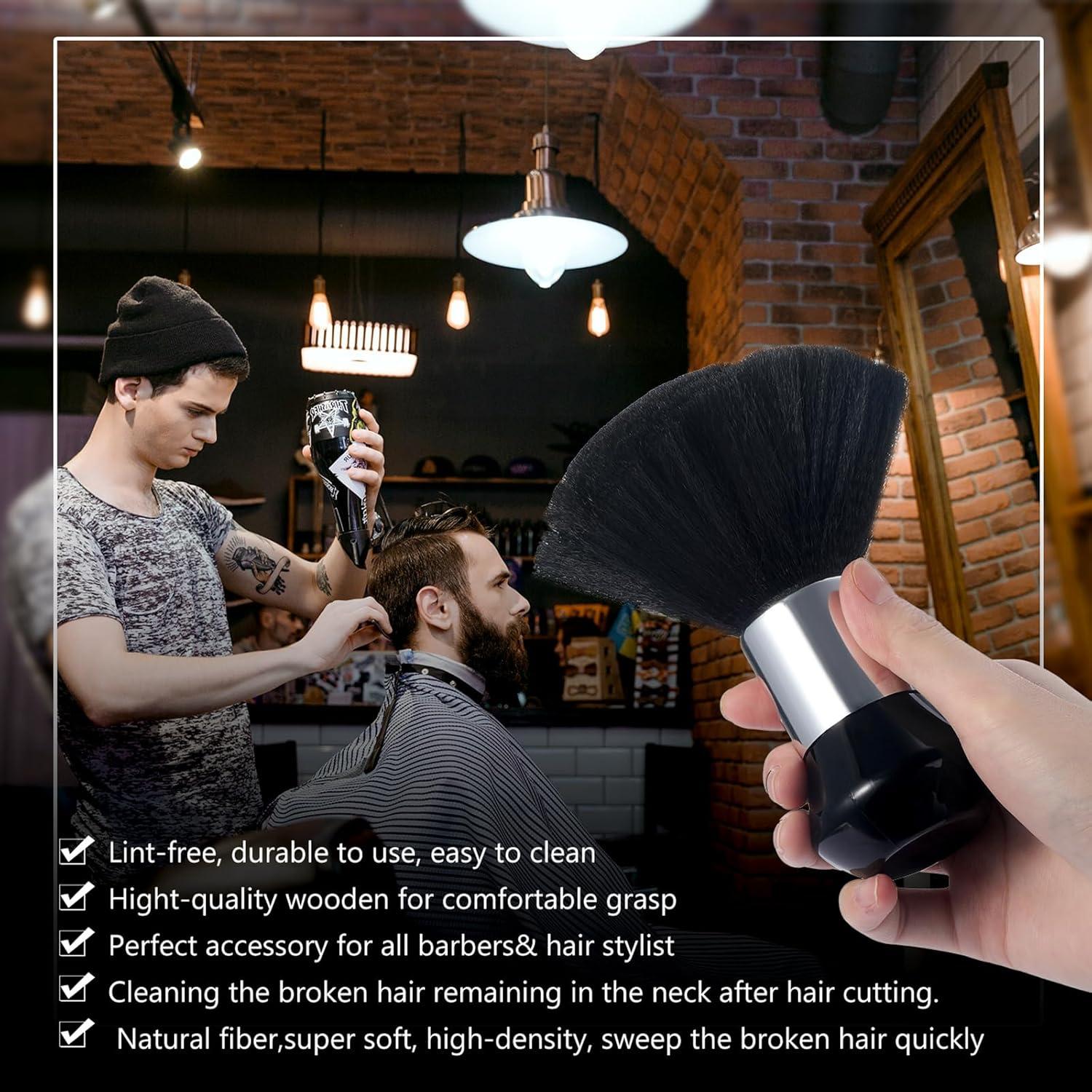 Kit de Limpieza Patelai 3 Piezas Cepillos para Barberos