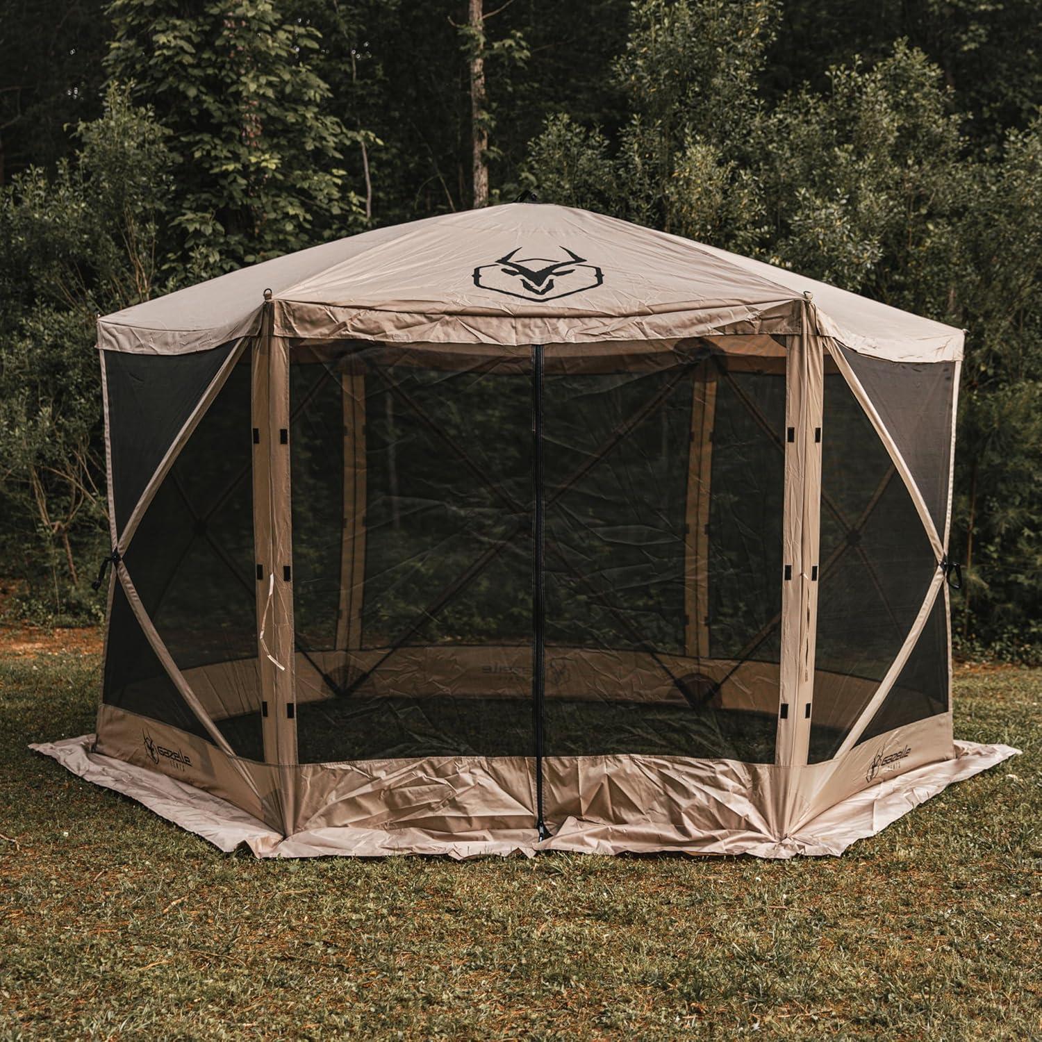 Gazelle G6 Gazebo Portátil 6 Lados 8 Personas Impermeable