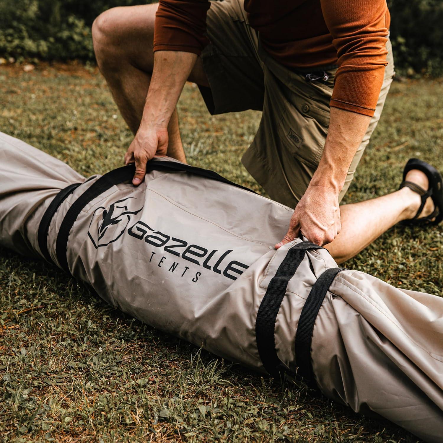 Gazelle G6 Gazebo Portátil 6 Lados 8 Personas Impermeable