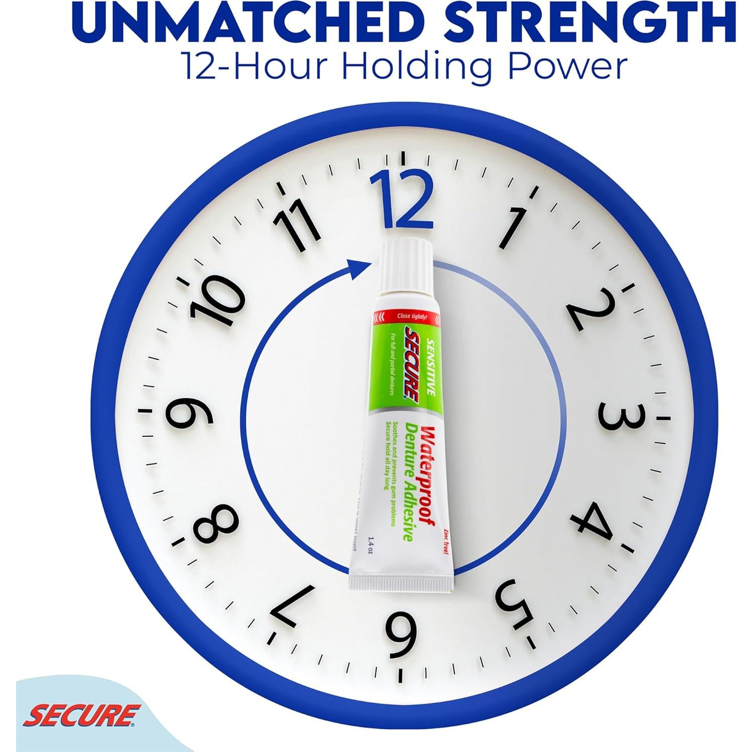 Adhesivo para Dentaduras Bioforce 39.4 g Aloe Vera y Mirra