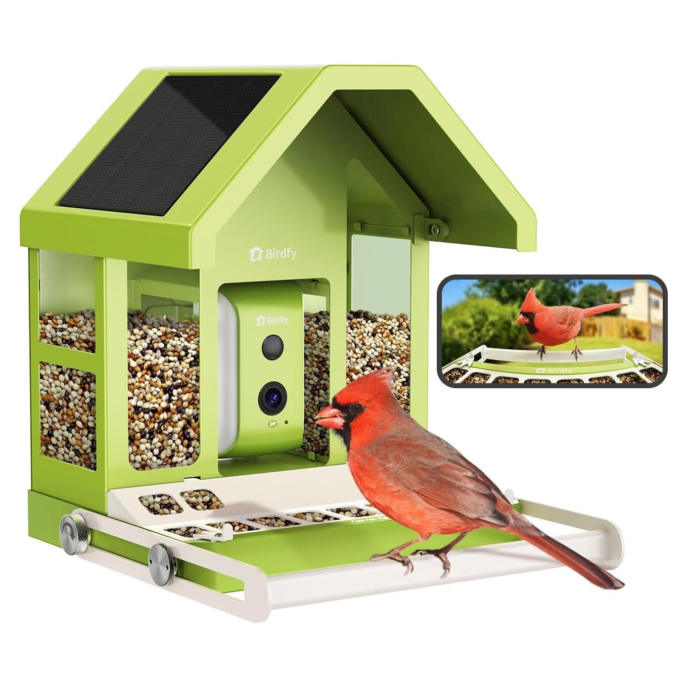 Comedero Inteligente Birdfy con Cámara HD Solar 2.49kg