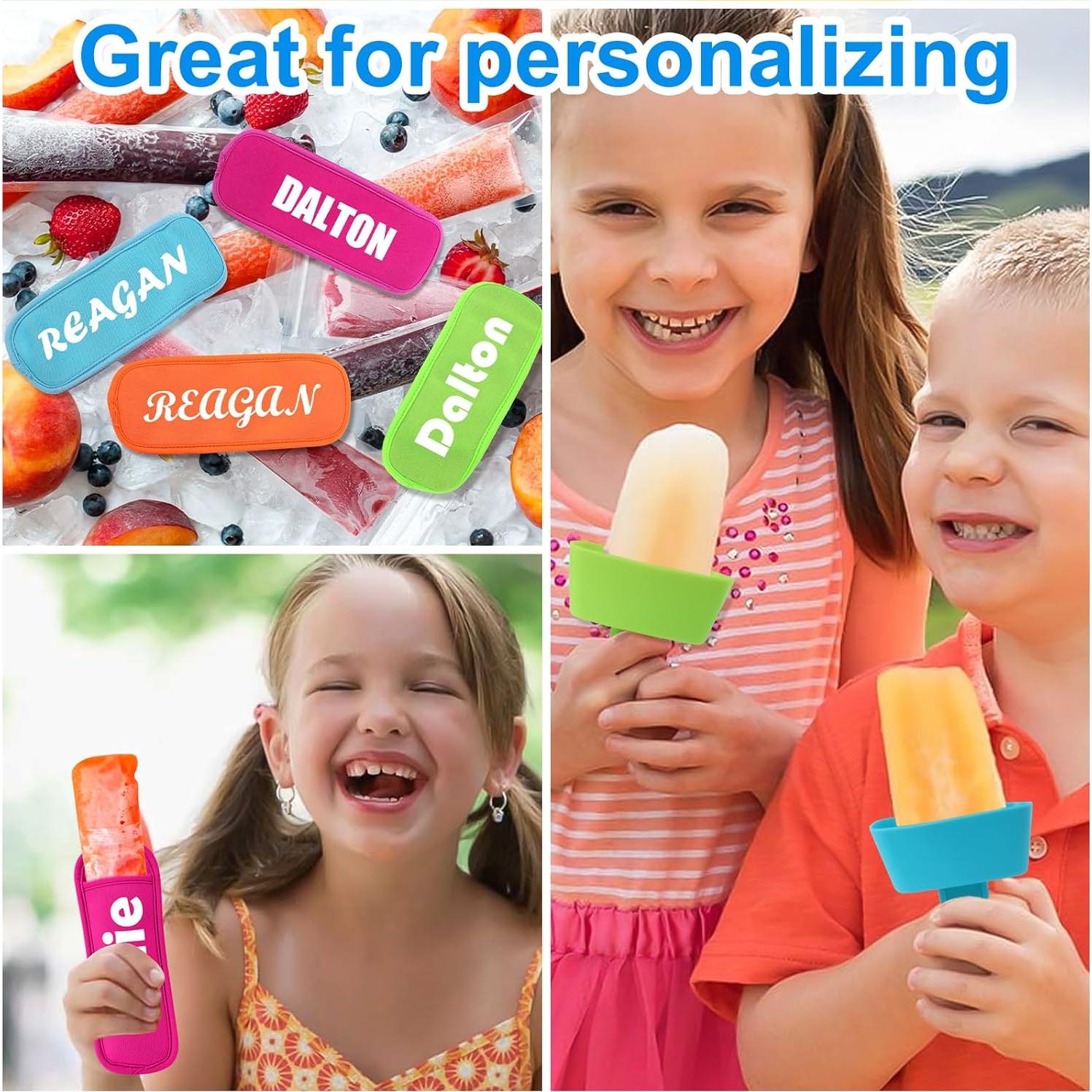 Set de 12 Soportes y Fundas para Paletas AIERSA - Silicona y Neopreno