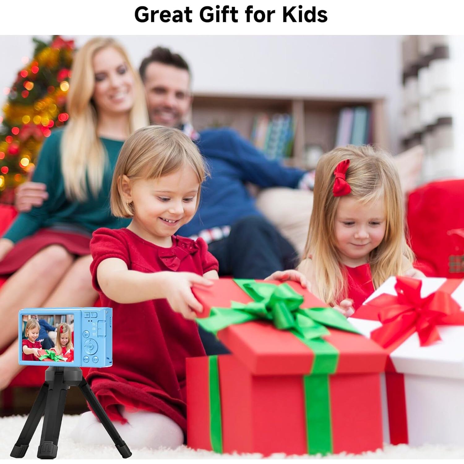 Cámara Digital Ceye CEYEDC06-BL 44MP 4K Azul con Zoom 16x